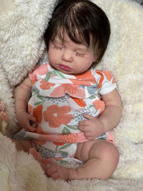 Unbranded Other - Handcrafted FULL SILICONE True Reborn Baby Doll Luxury Lifelike Newborn COA